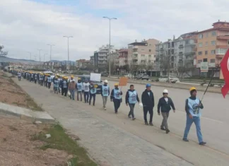 Eskişehirli Madenciler 9 Günlük Yürüyüşün Ardından Ankara’ya Ulaştı