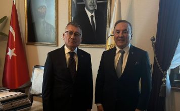 Metin Çekiç, AK Parti TBMM Grup Başkanı Abdullah Güler’i Makamında Ziyaret Etti